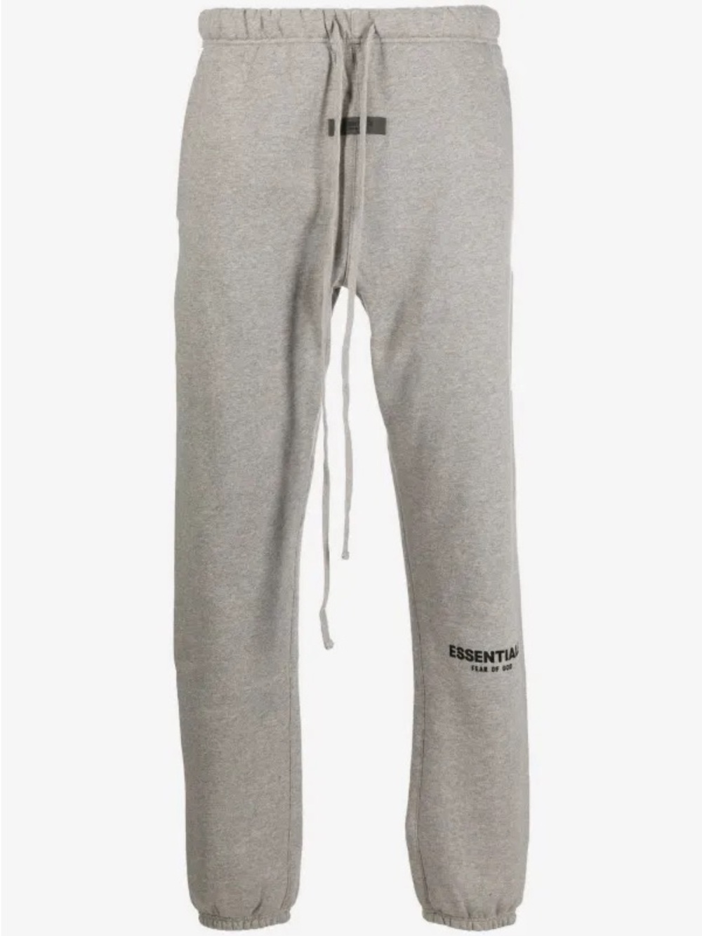 ESSENTIALS Grey Drawstring Logo Sweatpants
